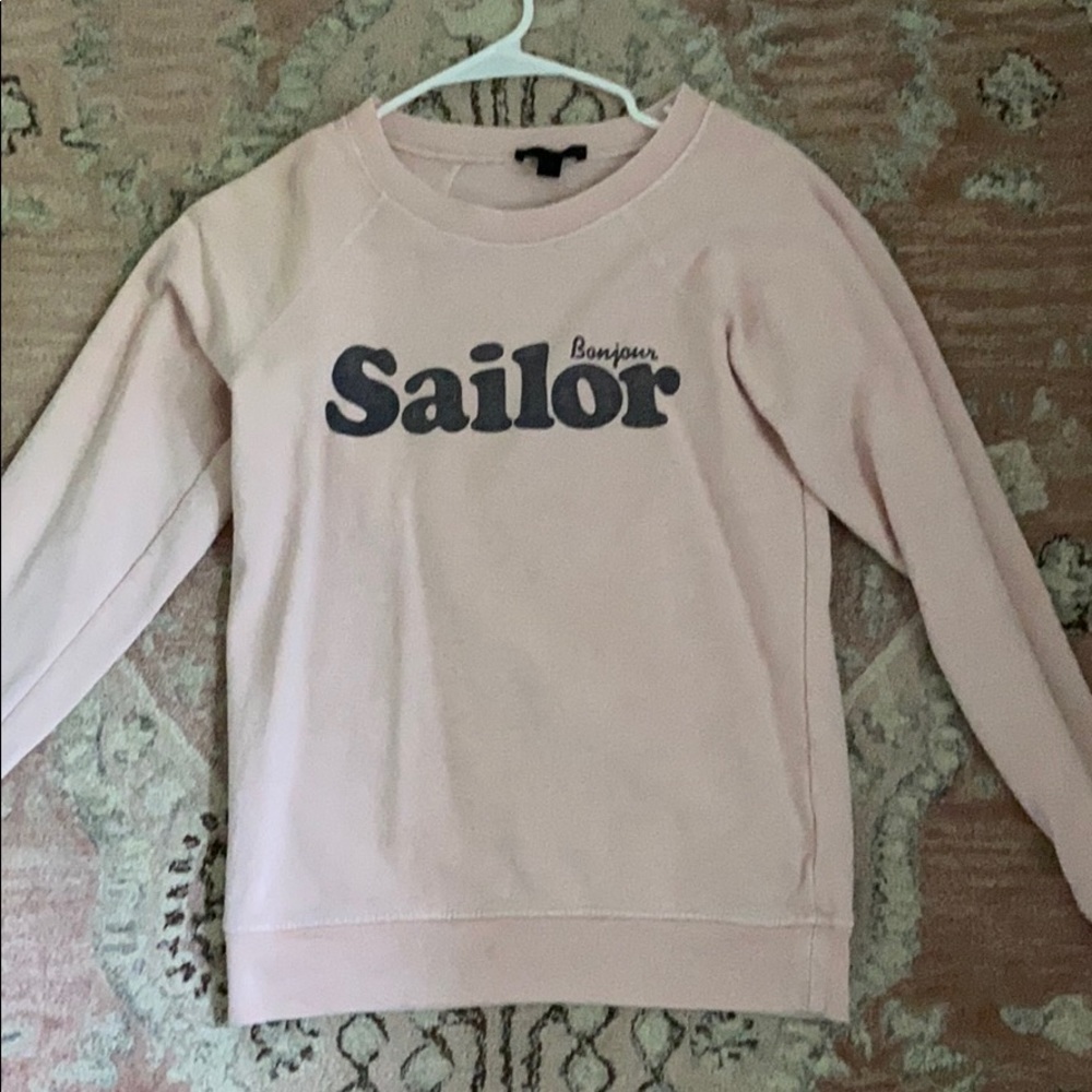 J CREW - XS pink crew neck!!! 🌸
